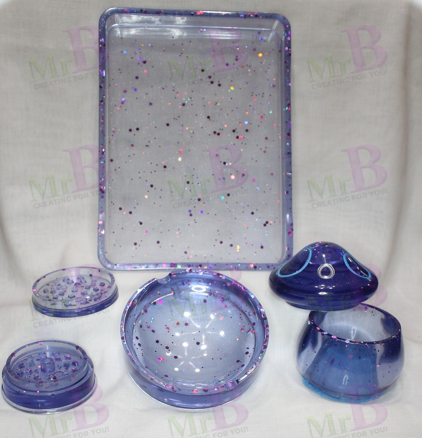 Magic Mushroom Glitter Herbal Essential Set