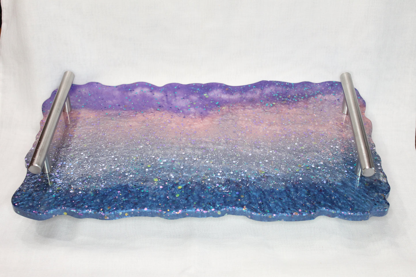 Galaxy Glow Tray with Handles