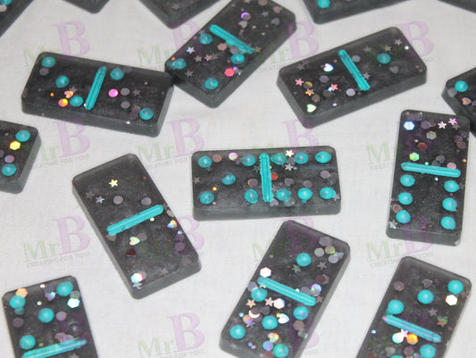 Galaxy Black Domino Set