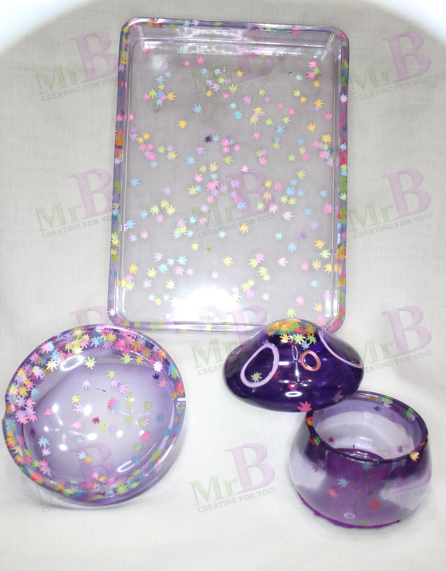 Purple Bloom Herbal Essentials Set