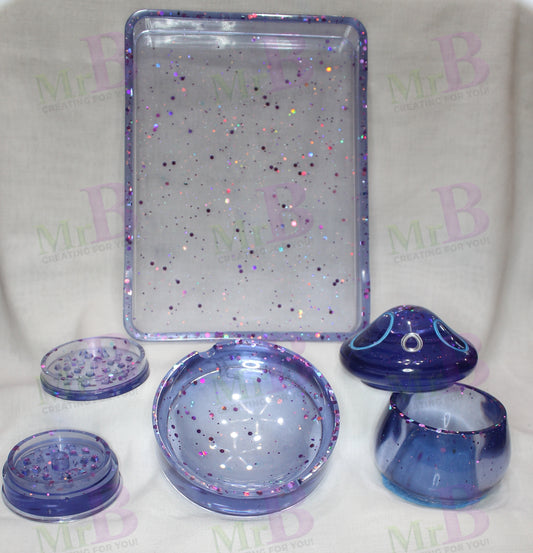 Magic Mushroom Glitter Herbal Essential Set
