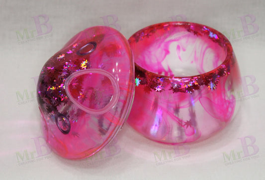Pink Swirl Mushroom
