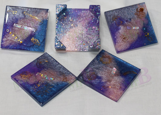 Galaxy Giggles Coasters Set
