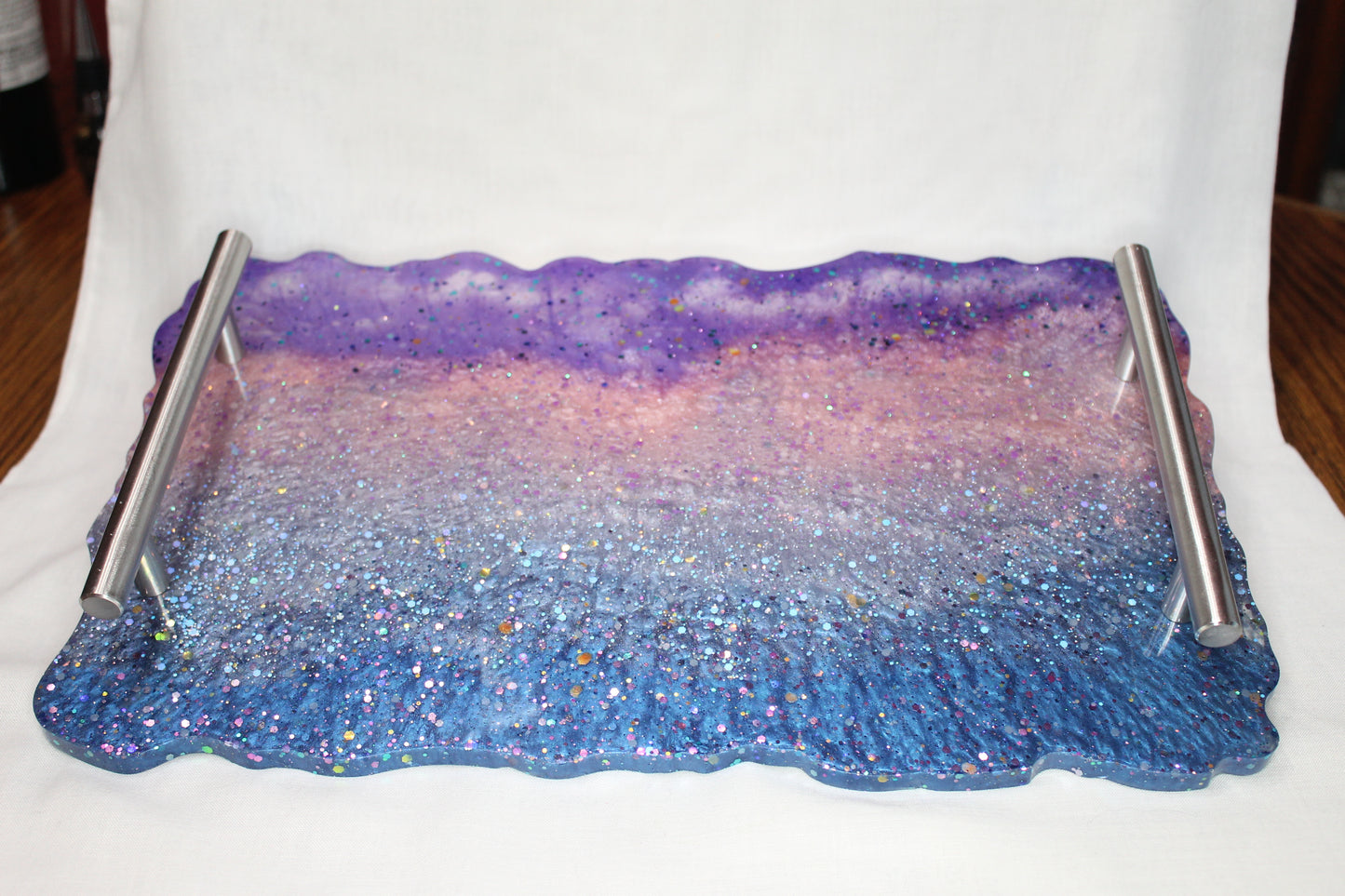 Galaxy Glow Tray with Handles